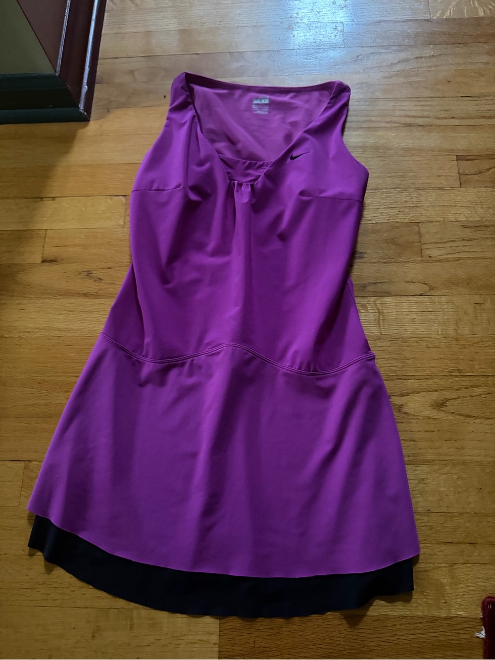 Nike Fuchsia Sleeveless Sport Mini Dress